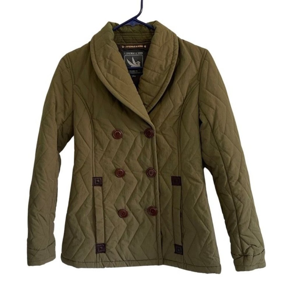 I. Spiewak & Sons Quilted Jacket Green